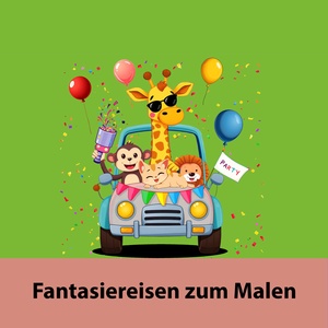 Fantasiereisen für Kinder zum Malen – Sylwias Ausmalwelt