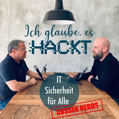 Ich glaube, es h@ckt Podcast-Cover